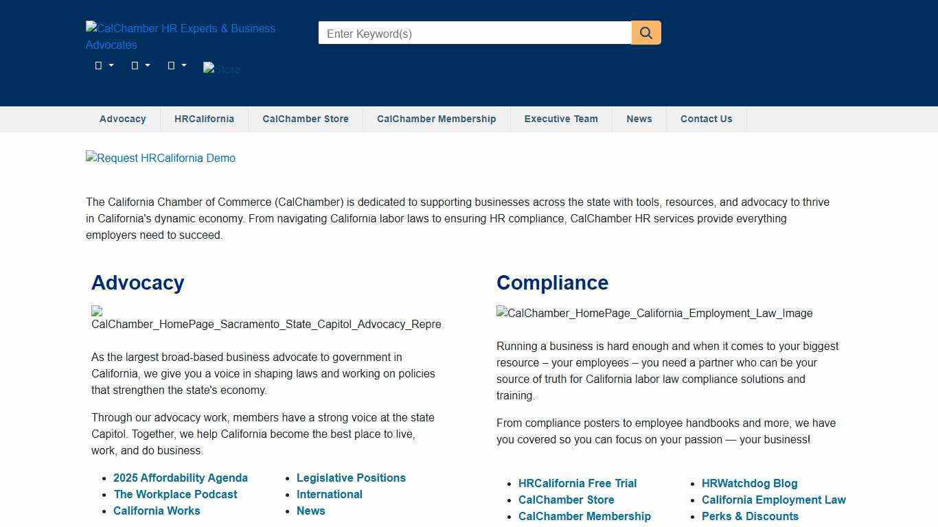 California Chamber of Commerce - California Chamber of Commerce